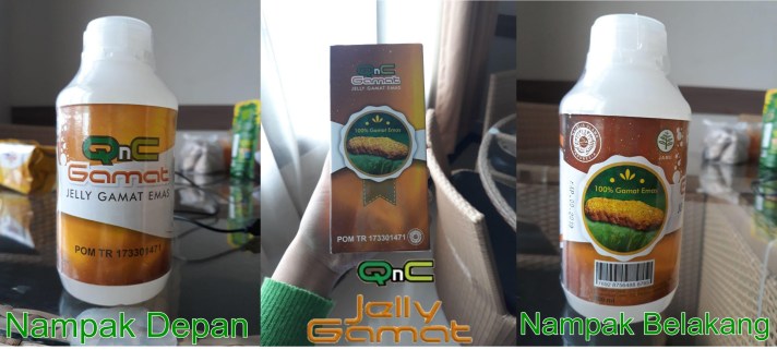 Obat Gabagen Herbal QnC Jelly Gamat